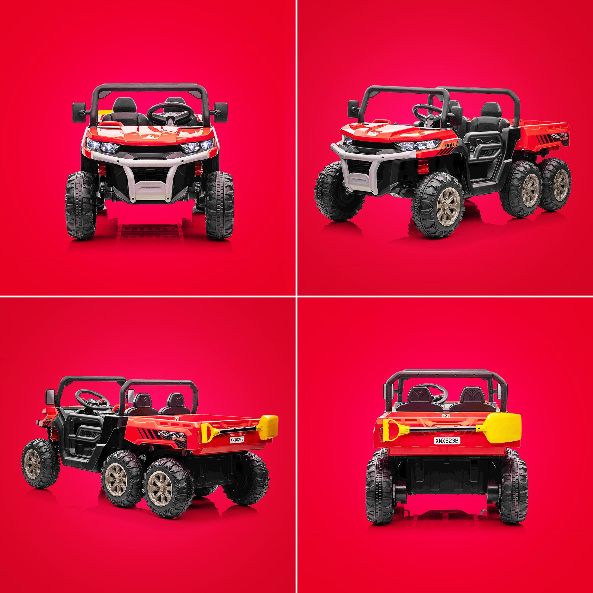 Polaris Ranger Style ATV6 24V Battery Electric For Kids Ride on Car ...
