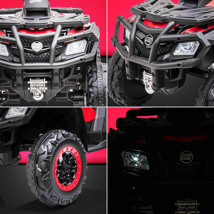RiiRoo Fortress Electric 24V Quad ATV